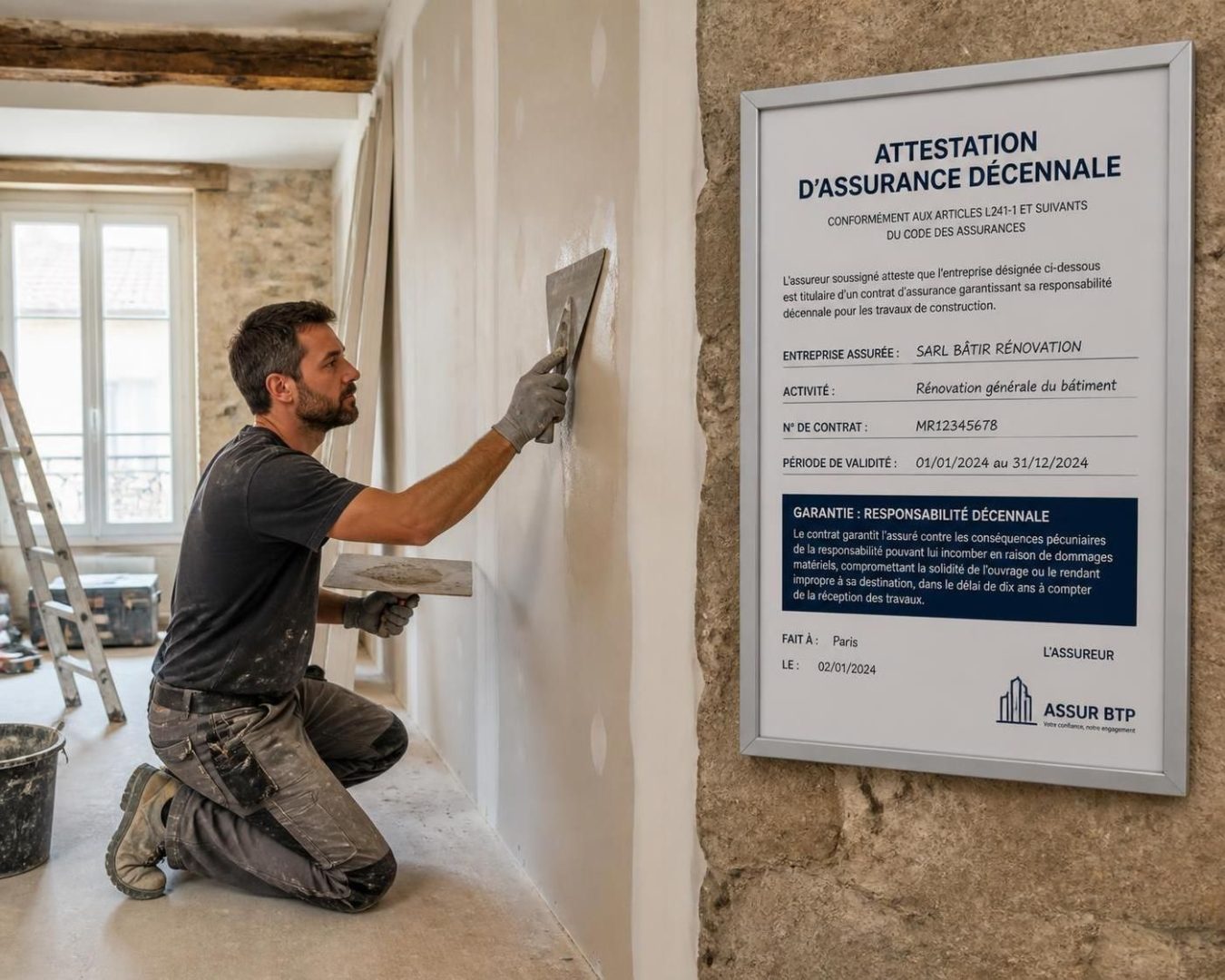 découvrez comment vérifier si un artisan dispose d'une assurance décennale pour garantir la qualité et la sécurité de vos travaux de second œuvre. guide pratique et conseils.