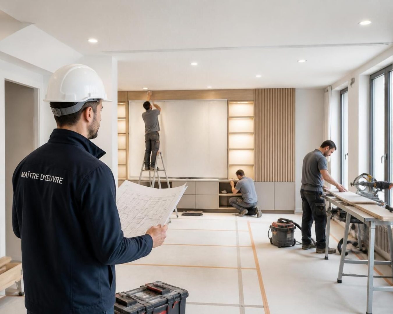 découvrez si faire appel à un maître d'œuvre est nécessaire pour un simple rafraîchissement de pièce et quels avantages cela peut apporter à votre projet de rénovation.