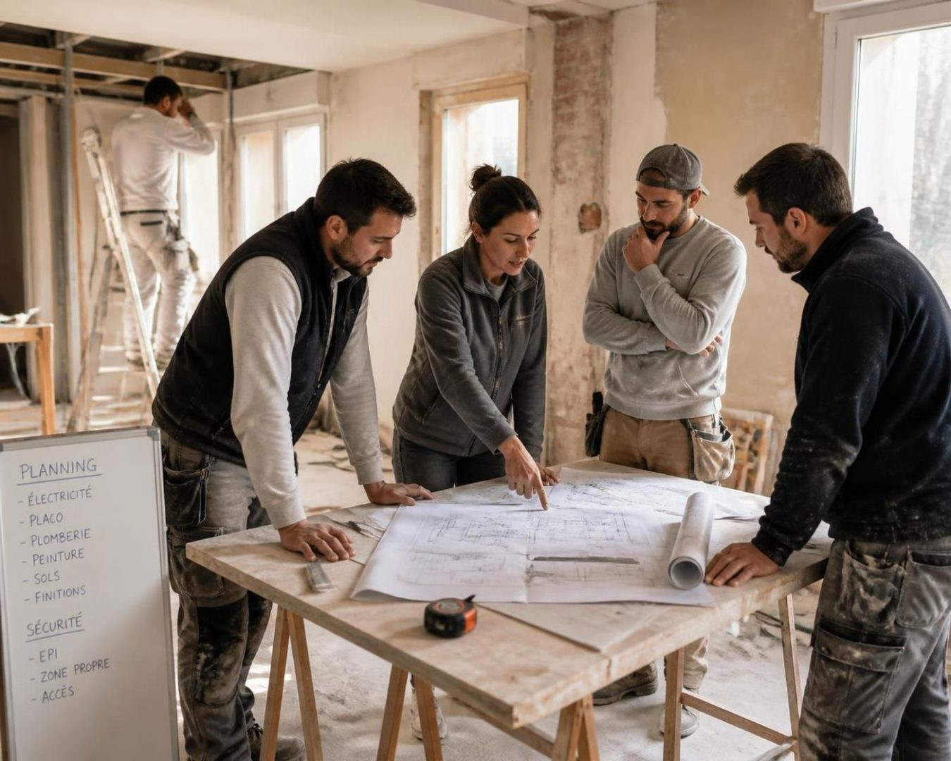 découvrez comment estimer avec précision la durée d'une rénovation complète de maison, évitez les erreurs courantes et planifiez efficacement votre projet.