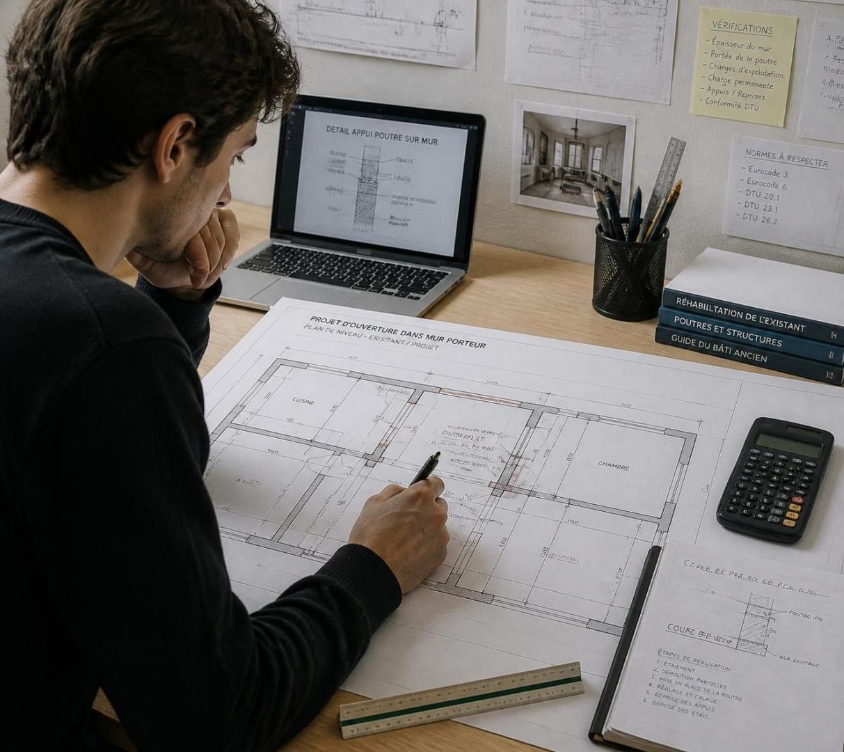 découvrez si l'intervention d'un architecte est nécessaire pour abattre un mur porteur lors de votre projet de rénovation et quelles démarches respecter.