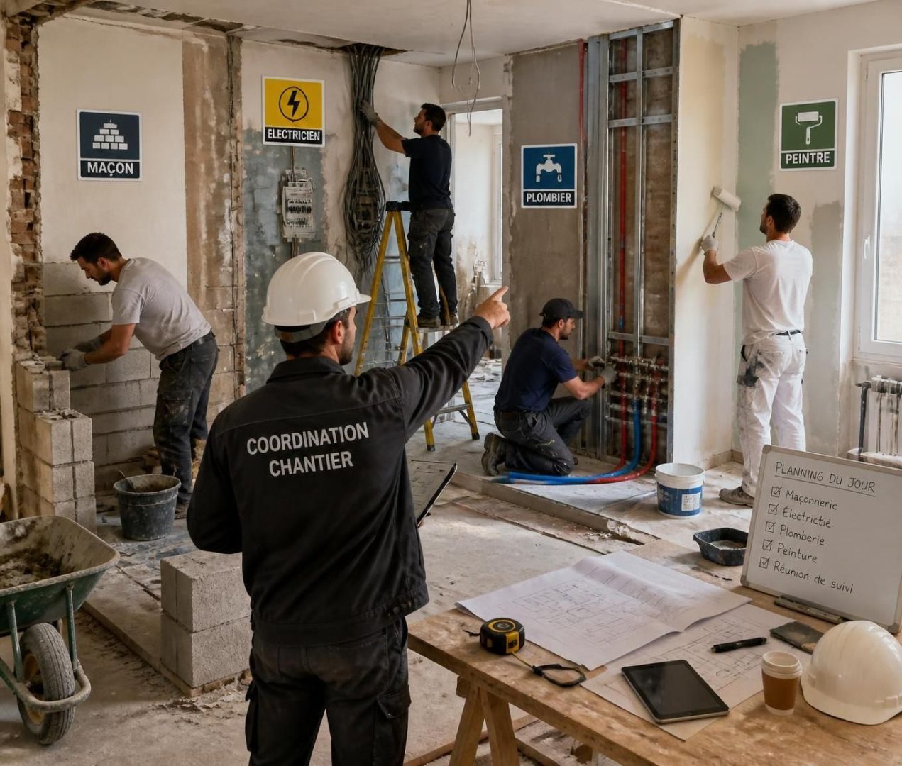découvrez si un devis séparé est nécessaire pour chaque corps de métier lors d'une rénovation globale et comment organiser vos travaux efficacement.