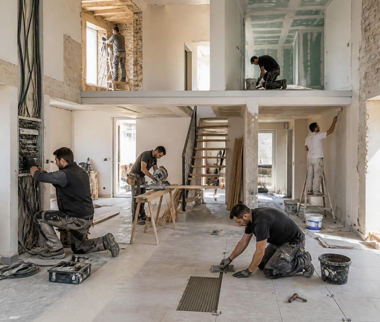 découvrez s'il est nécessaire d'obtenir un devis séparé pour chaque corps de métier lors d'une rénovation globale et optimisez votre gestion de projet.