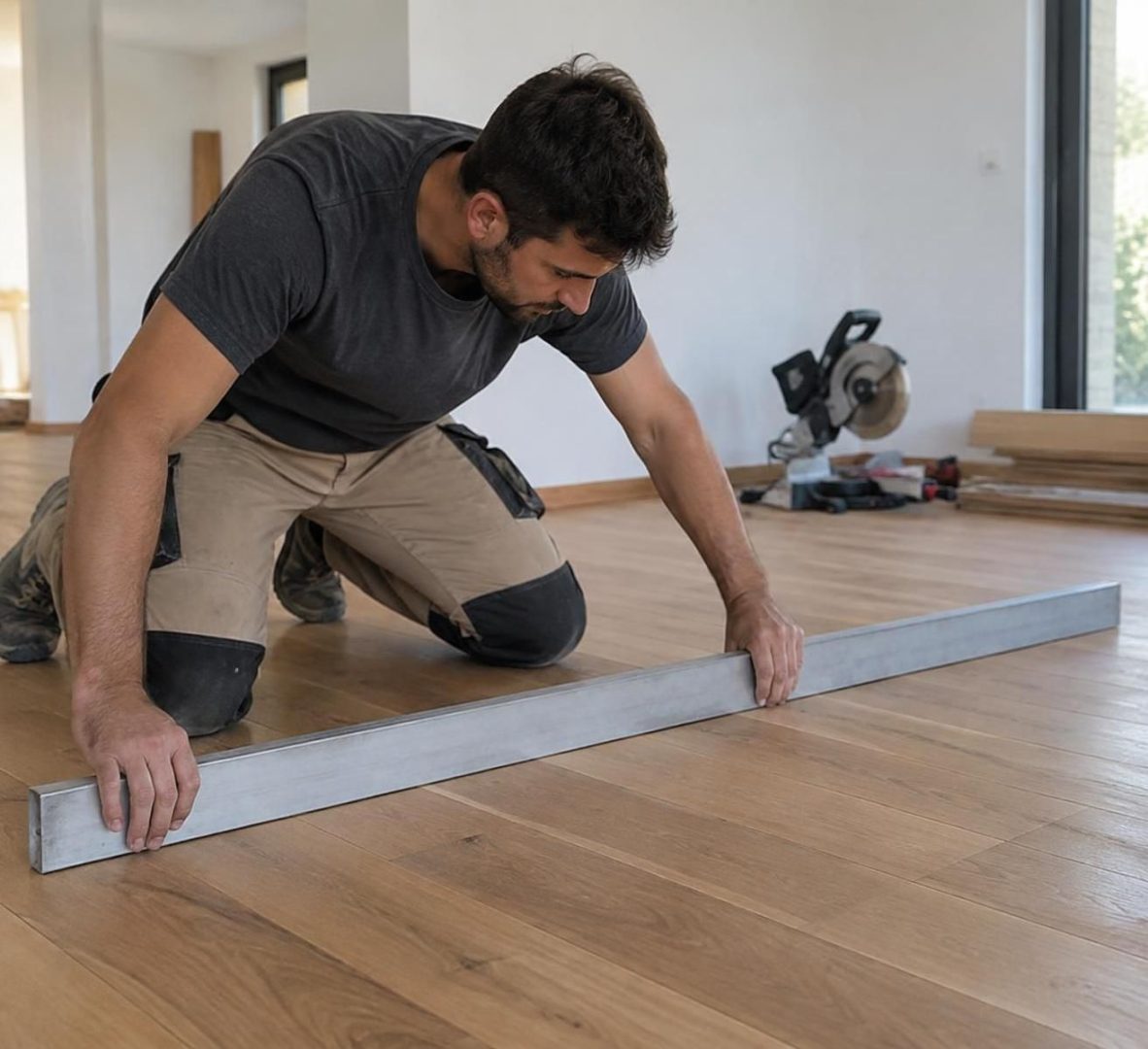 découvrez comment vérifier la planéité de votre sol avant la pose d’un parquet flottant et repérer les irrégularités à corriger.